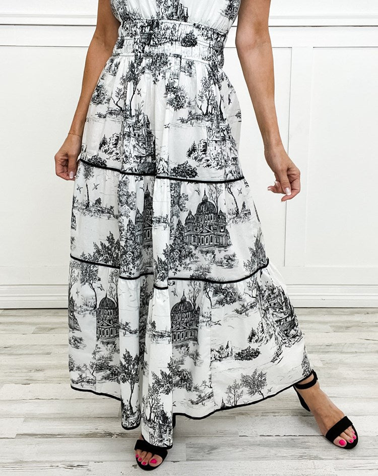 Eliza™ - Klassisches Toile Maxi