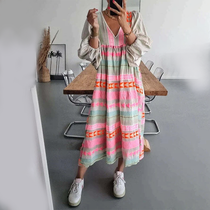Sabrina™ - Bequemes Boho-Kleid