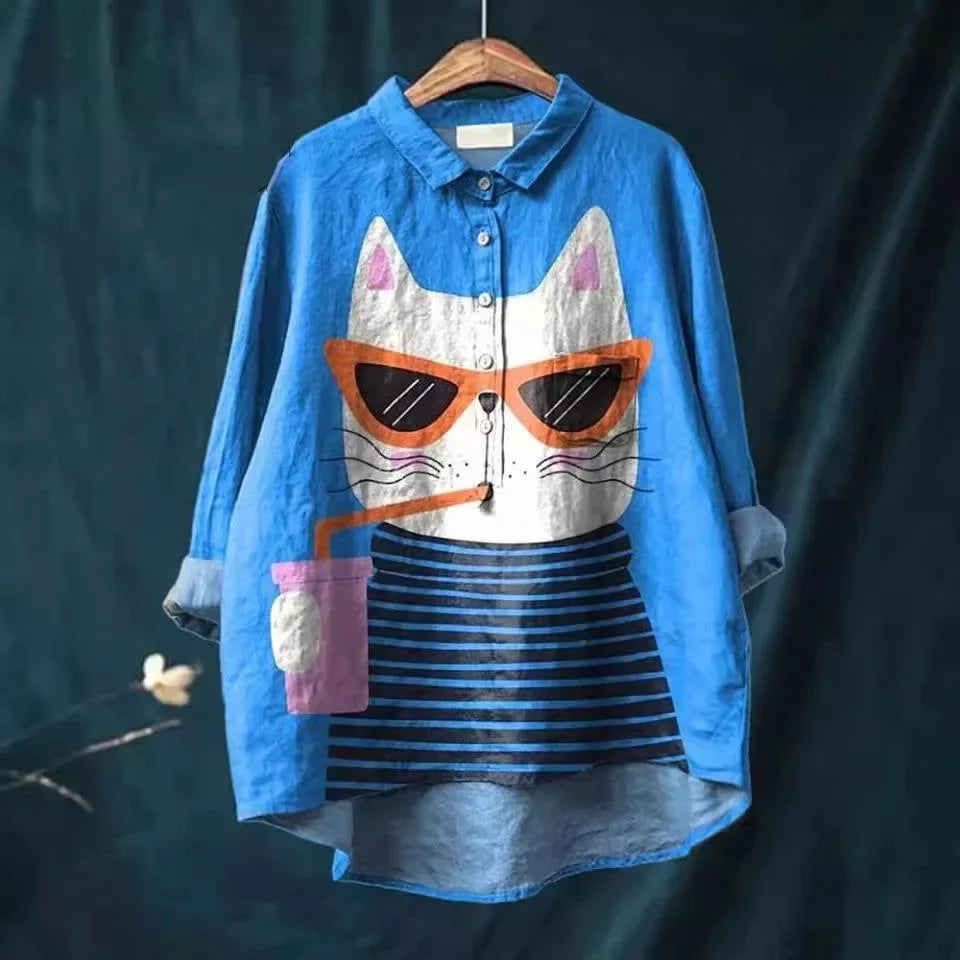 Uluru™ - Katzenkunst T-Shirt