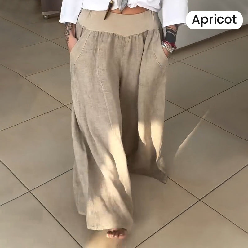 Lucy™ – Elastische Weite-Hosen mit Taschen