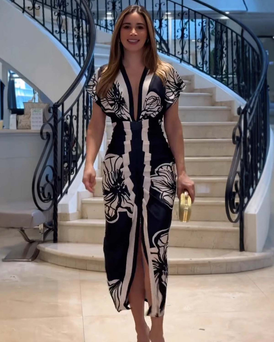 Hodiah™ - Schickes Plissee-Kleid