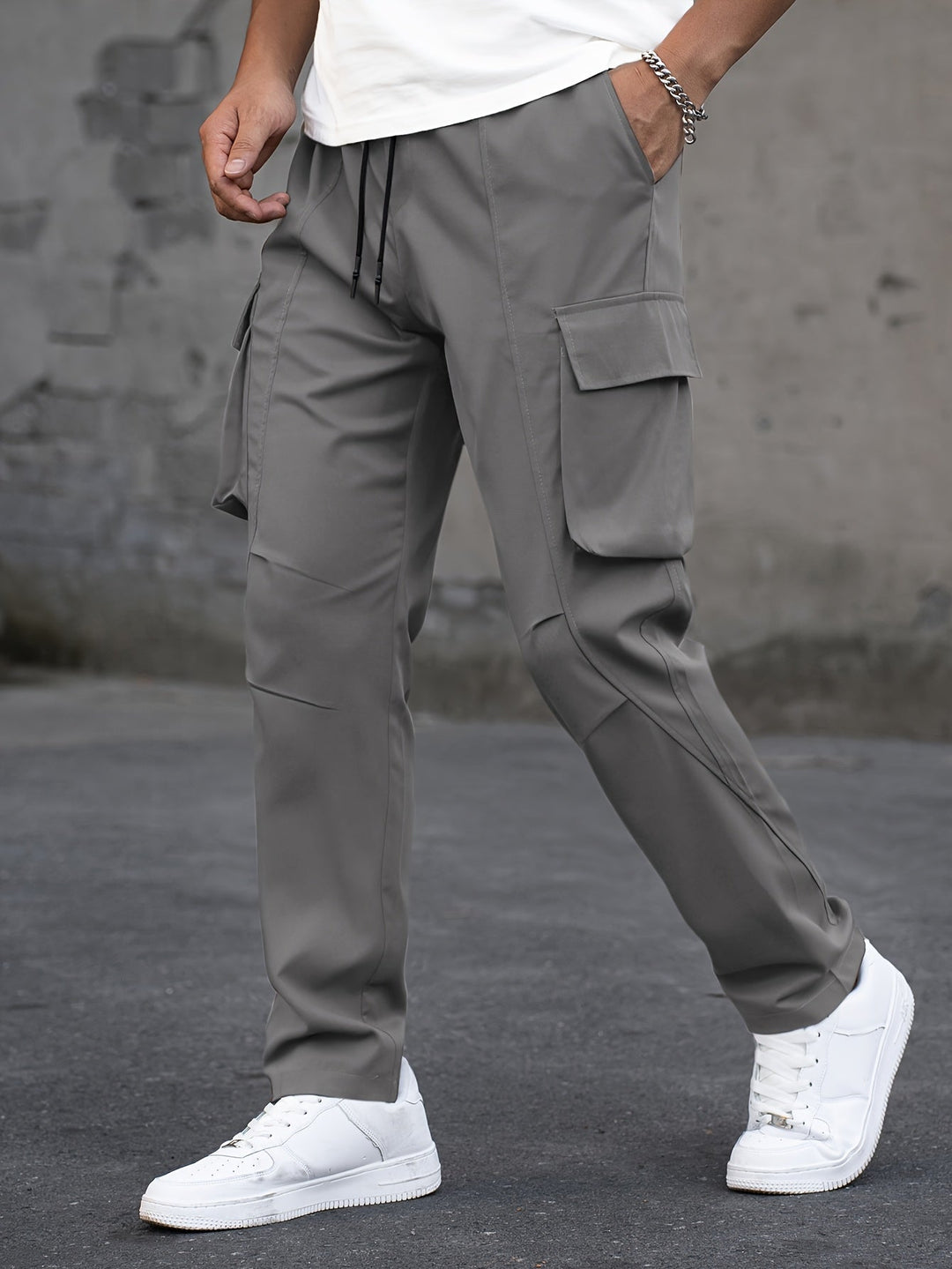 Sandro™ - Herren Freizeit Cargo-Hosen