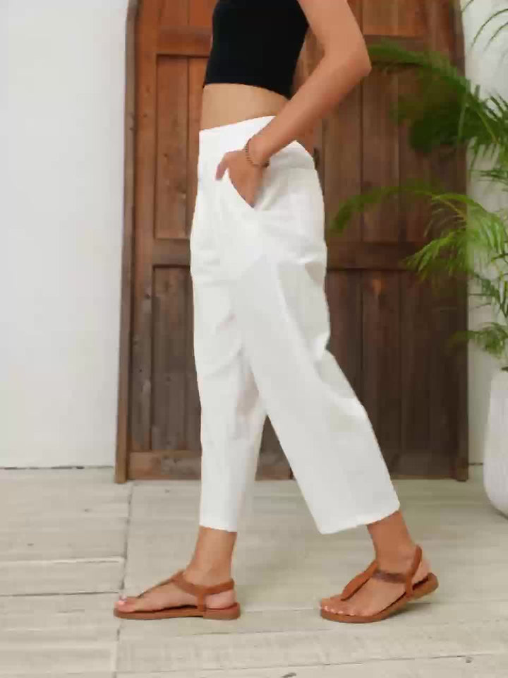 Rachel™ - Bequeme Capri mit elastischem Bund