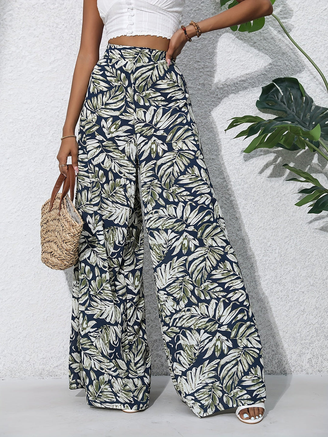 Jane™ - Bohemian Blumige Chiffon-Hosen
