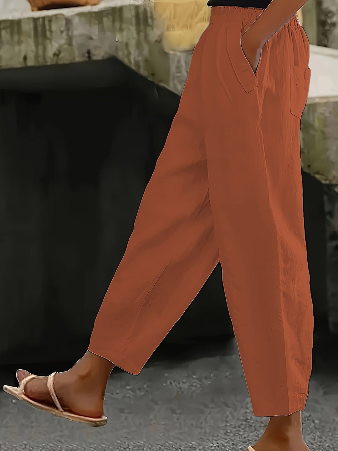 Rachel™ - Bequeme Capri mit elastischem Bund