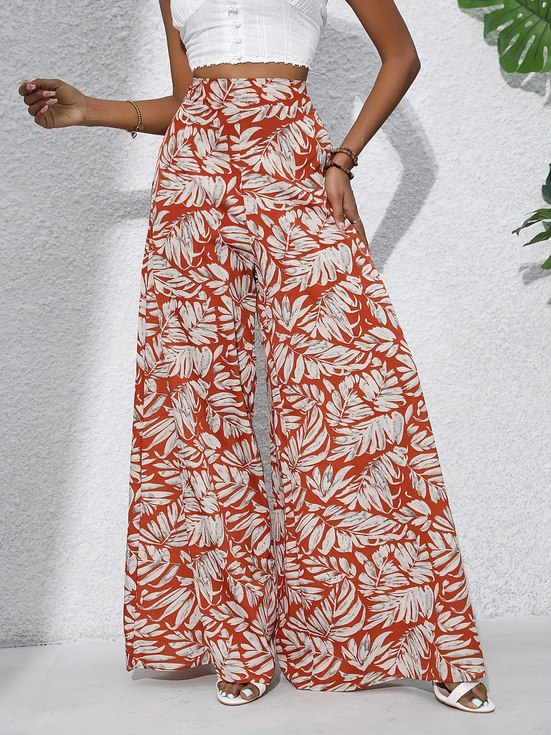 Jane™ - Bohemian Blumige Chiffon-Hosen