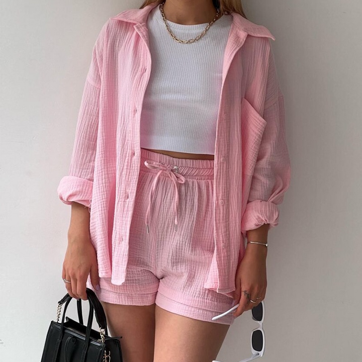Ruby™ - Lässiges Baumwoll-Loungewear-Set