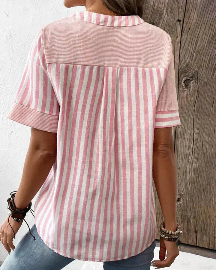 Monroe™ | Weiche gestreifte Bluse