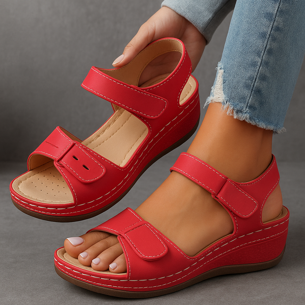 Ella™ – Orthopädische Keilsandalen