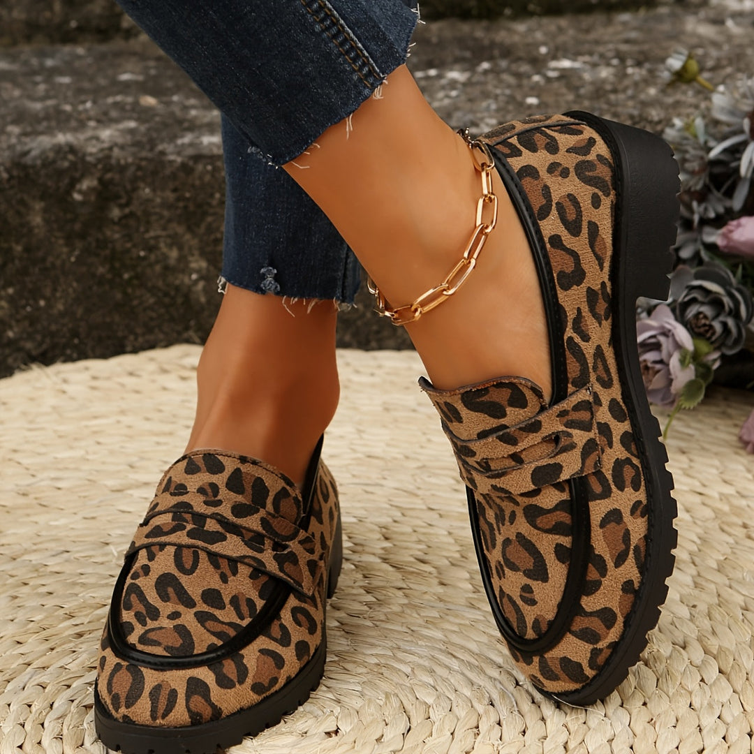 Maggie | Leopard-Print Slipper