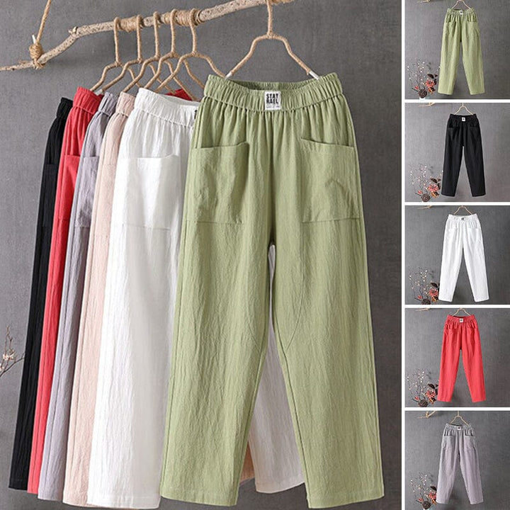 Olivia™ - Leinenmischung Hose