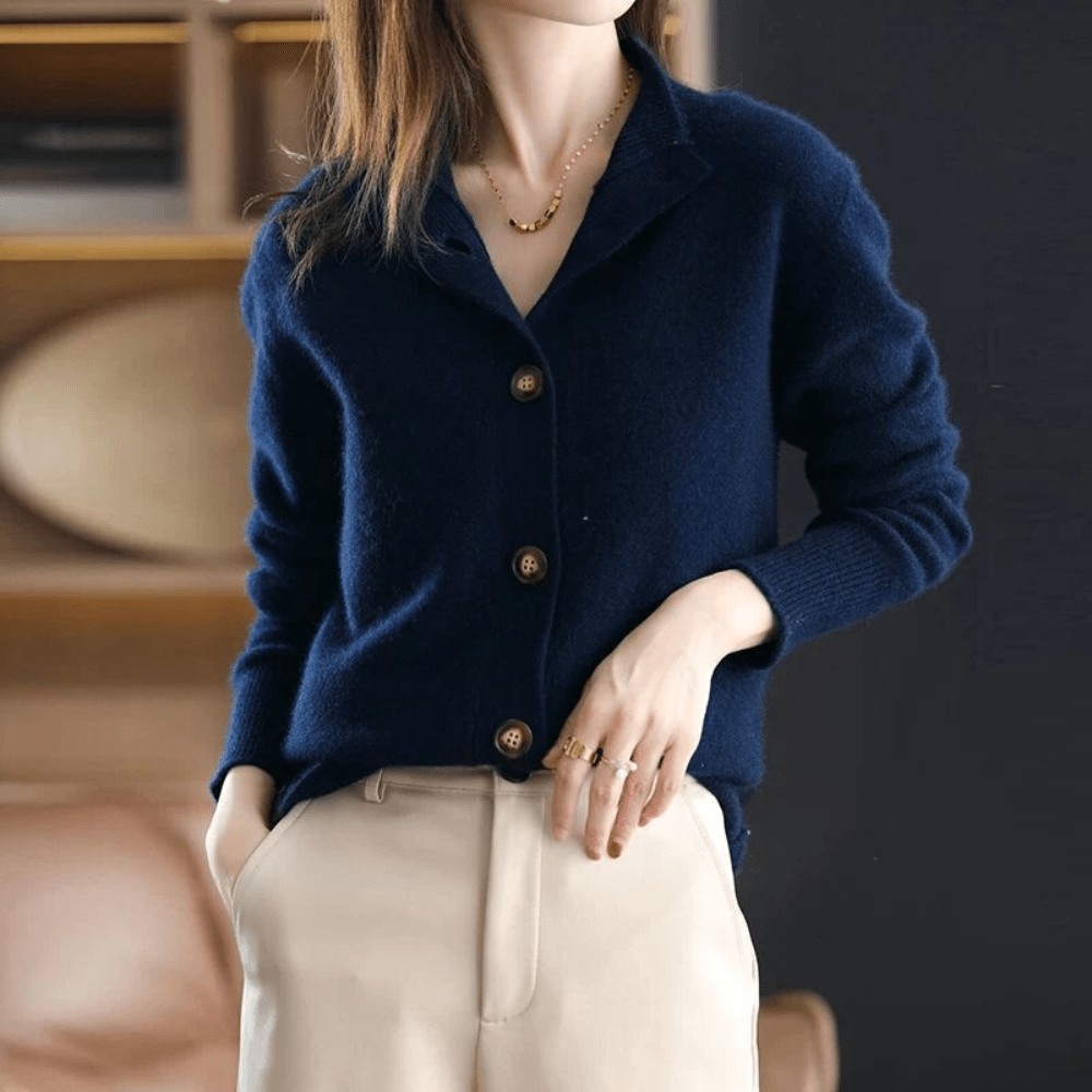 Annie - Strick-Cashmere-Gilet