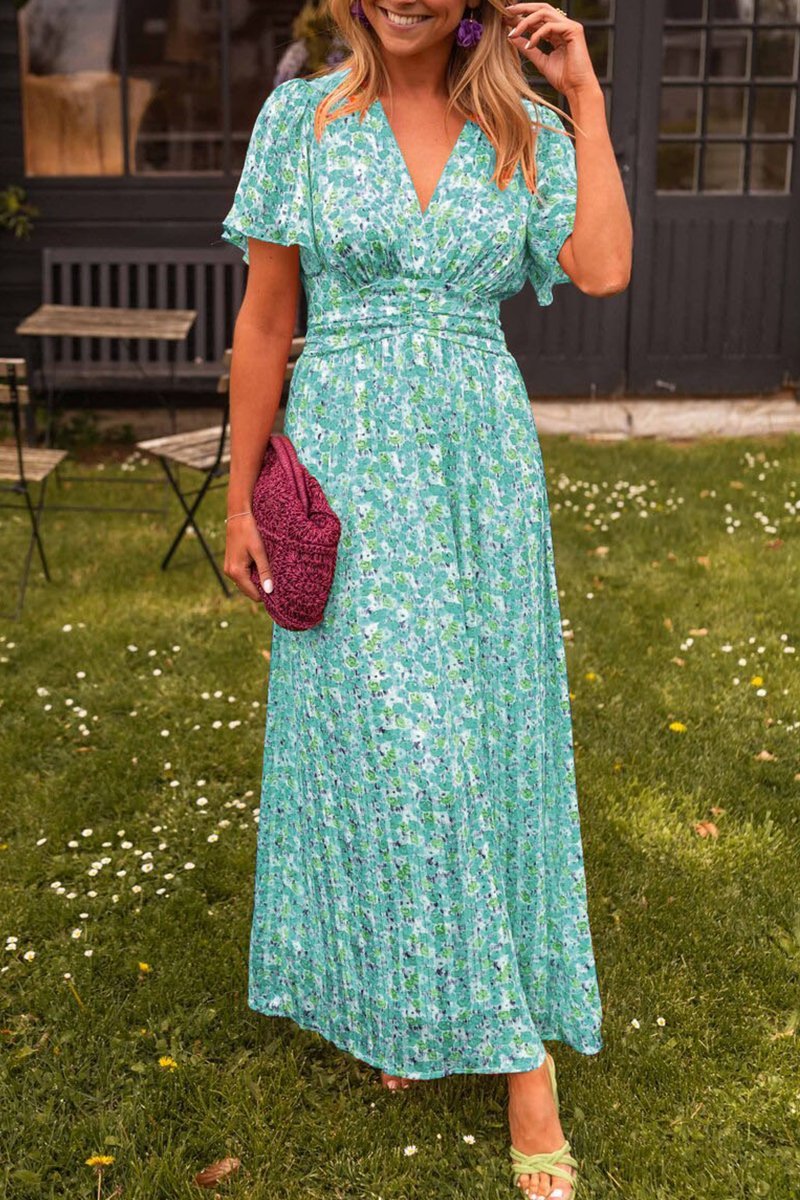Bianca™ - Elegantes Langkleid mit V-Ausschnitt