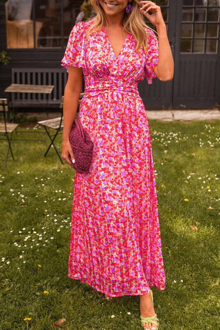 Bianca™ - Elegantes Langkleid mit V-Ausschnitt