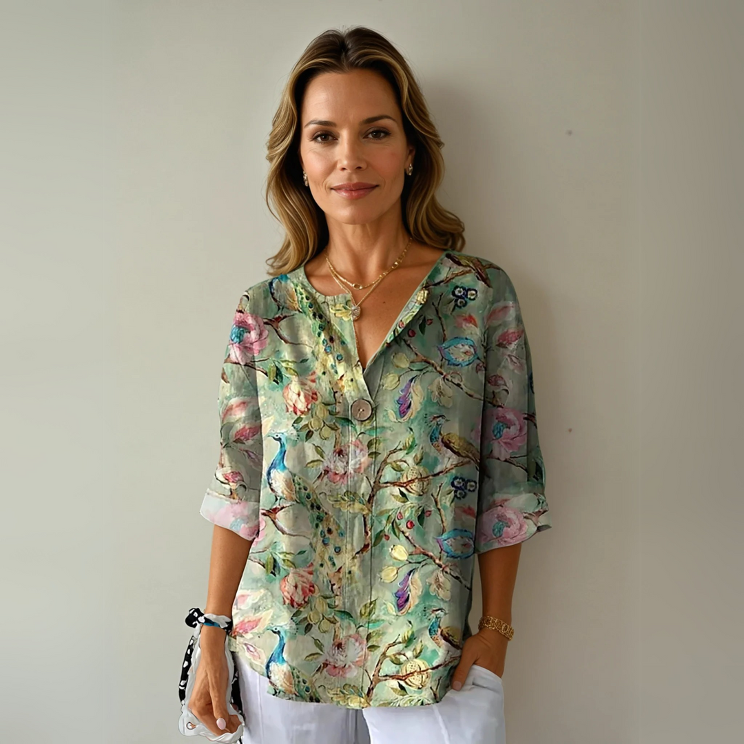 Arlene™ | Schicke Bluse mit floralem Druck