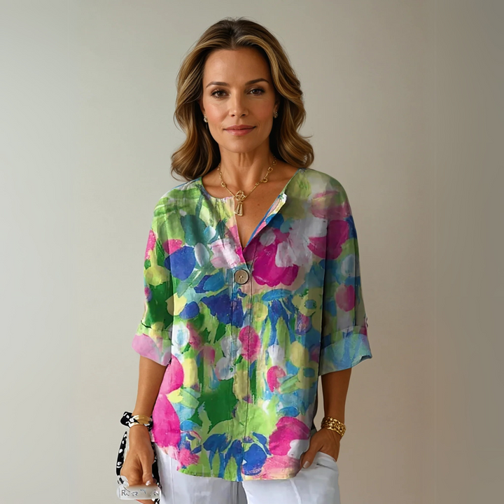 Arlene™ | Schicke Bluse mit floralem Druck