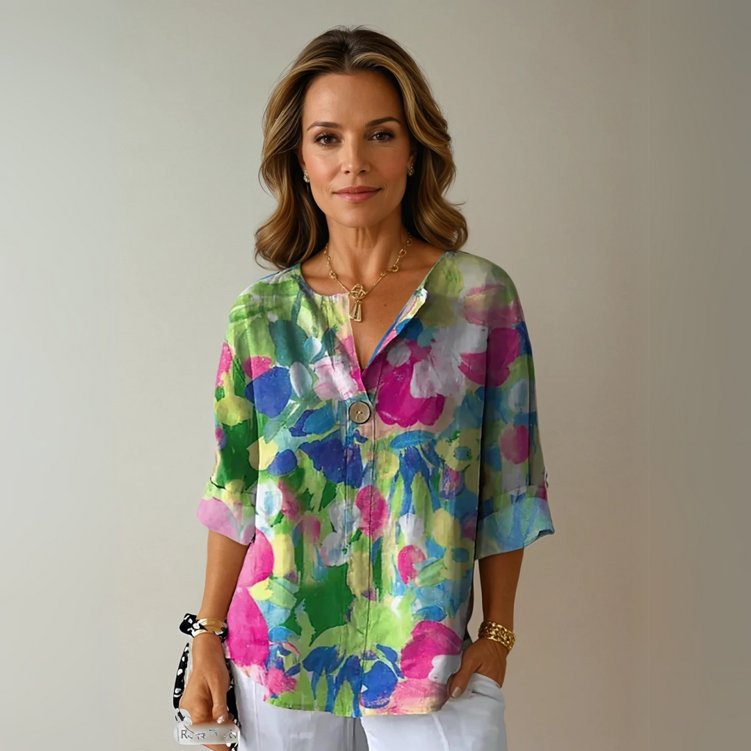 Arlene™ | Schicke Bluse mit floralem Druck
